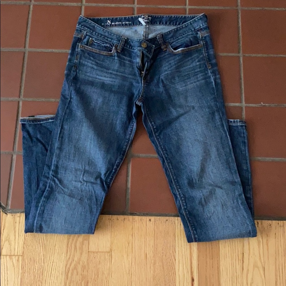 LOFT modern skinny jeans